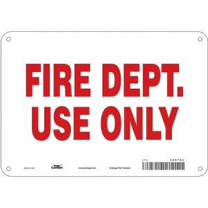 Safety Sign,7 in x 10 in,Aluminum